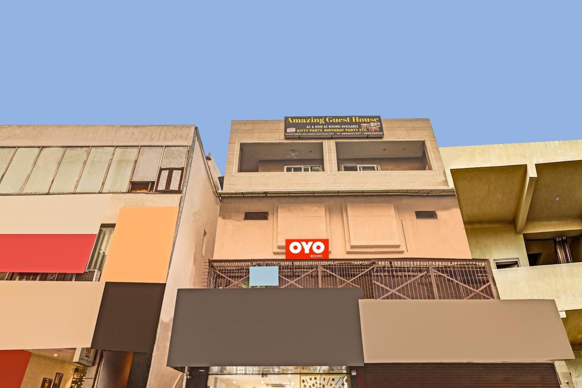Hotel O Amazing Guest House New Delhi Eksteriør billede